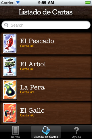 Cartas Loteria Mexicana