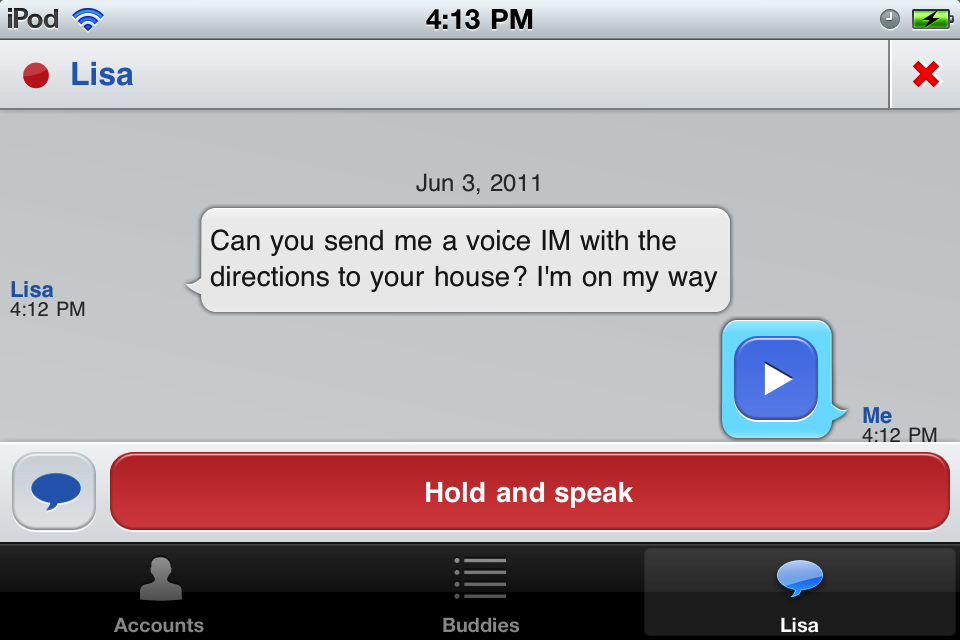 imo instant messenger free app screenshot 4