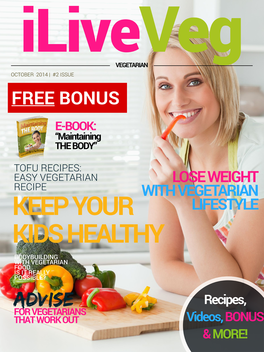 Magazine #1 Vegetarian Premium: Tofu Recipes, Low Calorie, Raw Food, Veg Lasagna, Quick & Easy Vegetarian Recipes! LOGO-APP點子