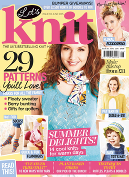 Let's Knit – magazine specialising in knitting patterns, crochet, yarn and much more LOGO-APP點子