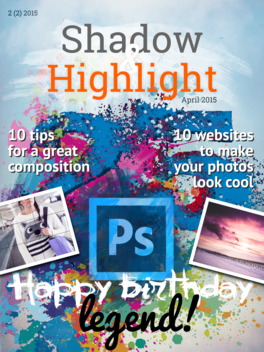 Shadow & Highlight A new magazine about Photoshop, photography, photo editing and graphical design LOGO-APP點子