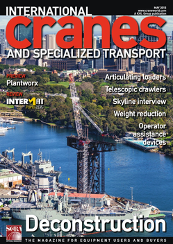 International Cranes & Specialized Transport - The global magazine for the lifting and specialized transport industry LOGO-APP點子