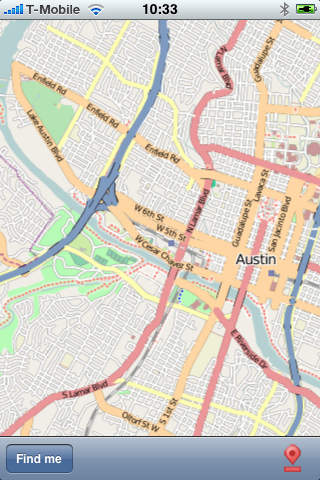 Austin Street Map.