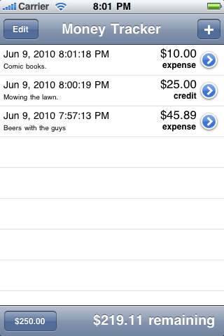 Money Tracker screenshot 3