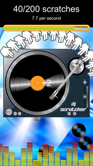 【免費遊戲App】DJ Scratcher Tap Clicker Record Scratch Game LX-APP點子