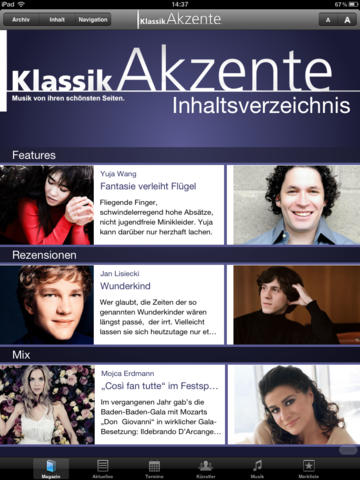 KlassikAkzente Magazin screenshot 2