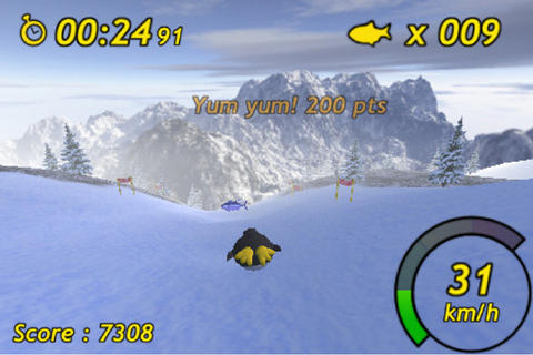 Tux Skiing 3D