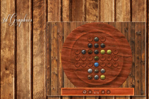 Pegs / Marble Solitaire 3D screenshot 2