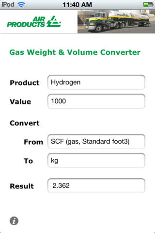 Air Products Gas Converter