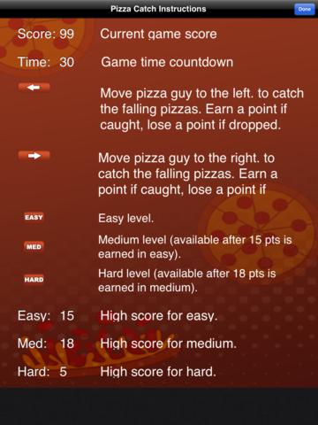 Pizza Catcher HD screenshot 2