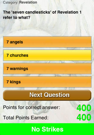 Bible Trivia Revelation screenshot 2