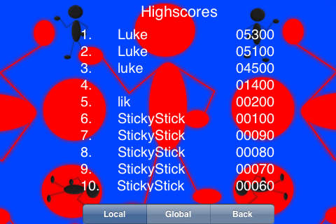 stickyStick screenshot 2