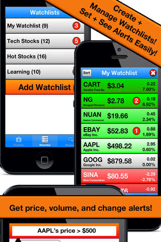 StockScout:Tracker+Portfolios+Alerts screenshot 2
