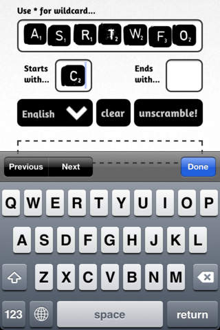 Happy Words - Unscramble your tiles and win the game! screenshot 3