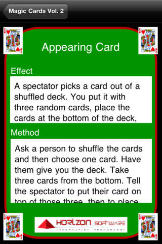 Magic Cards Vol. 2 screenshot 2