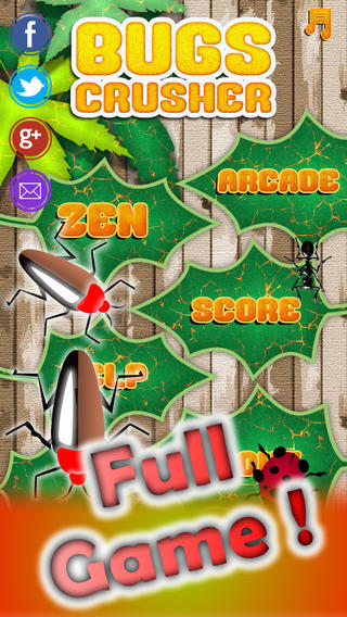 Ants and bugs smasher - The best Smash and Crash the ant Insects bugs free game
