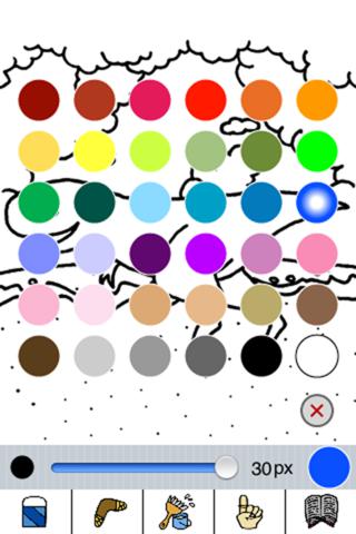 Dino Coloring Lite for iPhone screenshot 3