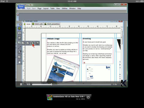 Video Training for QuarkXPress 8 (iPad version) screenshot 2