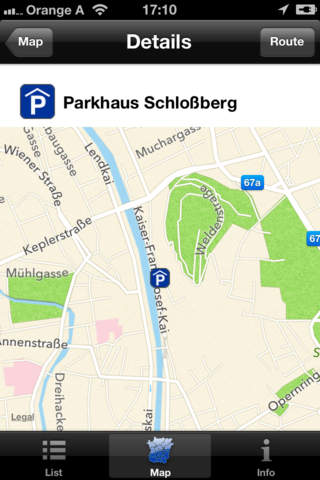 Parking in Graz screenshot 4