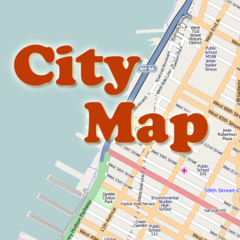 Nice City Map with Guides and POI LOGO-APP點子