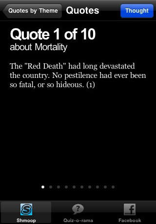 The Masque of the Red Death Study Guide & Quiz-o-Rama screenshot 2