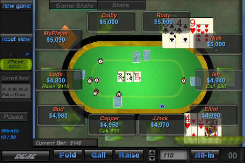 ZoneOut Poker 3D screenshot 2