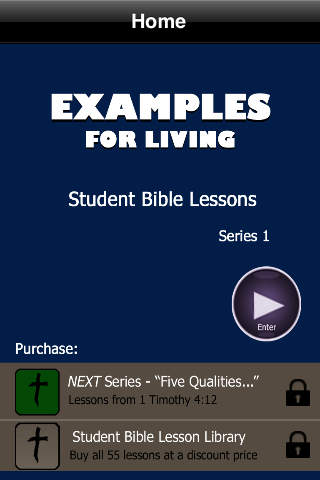 Youth Bible Lessons - Examples