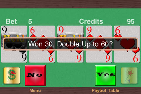 TouchPlay Jacks or Better Video Poker screenshot 2