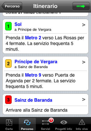 Madrid Metro by Zuti screenshot 3