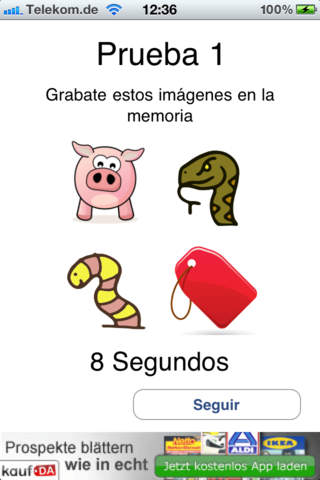 Captura de pantalla del iPhone 1