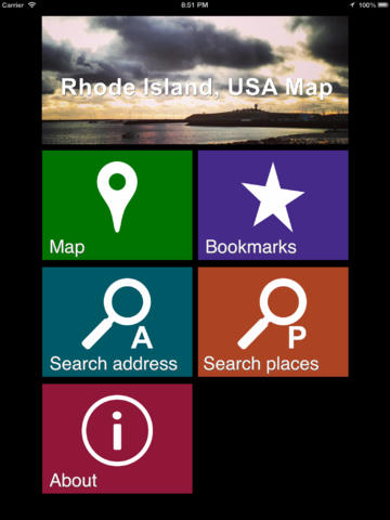 免費下載旅遊APP|Offline Rhode Island, USA Map - World Offline Maps app開箱文|APP開箱王