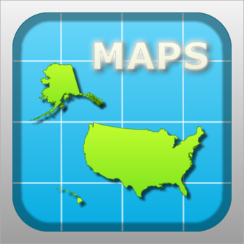 USA Maps Pro LOGO-APP點子