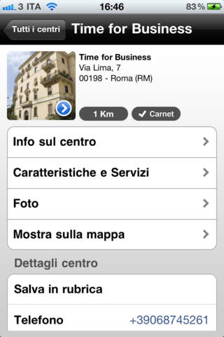 Captura de pantalla del iPhone 4