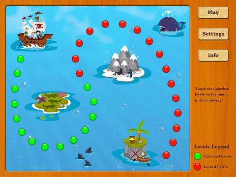 Adventures Undersea Words Game Free Lite screenshot 2