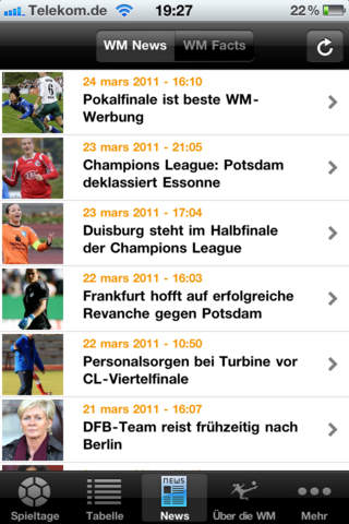 【免費運動App】Frauenfussball 2011-APP點子