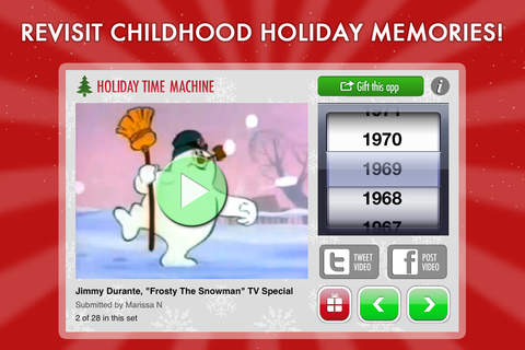 Holiday Time Machine screenshot 3