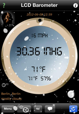 LCD Barometer screenshot 2