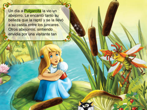 Thumbelina Interactive Danish Fairy Tale by H.C. Andersen screenshot 2