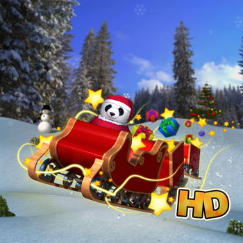 Santa Panda HD LOGO-APP點子