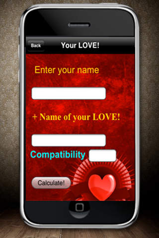 LOVE CALCULATOR 2012 screenshot 2