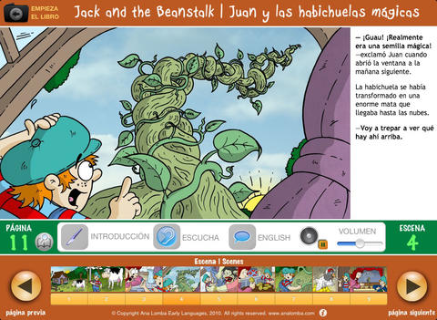 Ana Lomba – Jack and the Beanstalk (Bilingual Spanish-English Story) screenshot 2