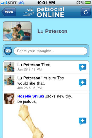 PetSocial screenshot 2