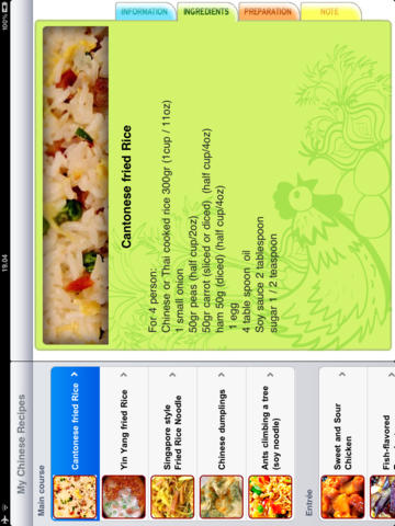 Cucina Cinese per iPad screenshot 2