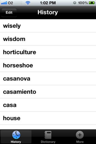 Free English Spanish Dictionary screenshot 2