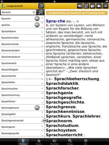 【免費書籍App】German Learner's Dictionary Langenscheidt-APP點子