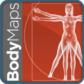 Healthline Body Maps – Female 3D Human Anatomy Reference LOGO-APP點子