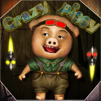 Crazy Piggy Halloween LOGO-APP點子