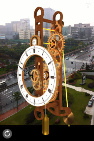 Wood Clock 3D screenshot 3