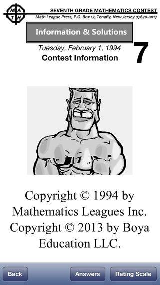 【免費教育App】Math League Contests (Solutions) Grade 7, 1989-1994-APP點子