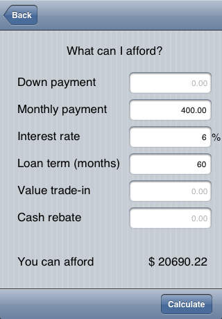 Auto Loan screenshot 3
